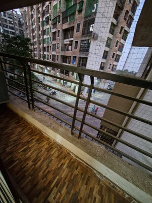 Balcony in 2 BHK Apartment at Bachraj Residency, Virar West – for Sale