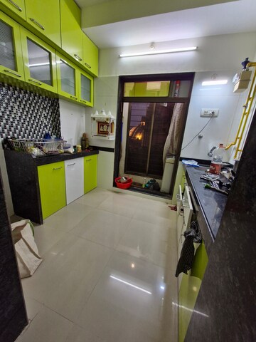 Kitchen in 2 BHK Apartment at Bachraj Residency, Virar West – for Sale