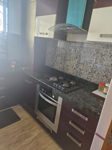 Kitchen in 3 BHK Apartment at Raheja Acropolis, Deonar – for Rent