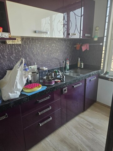 Kitchen in 3 BHK Apartment at Raheja Acropolis, Deonar – for Rent