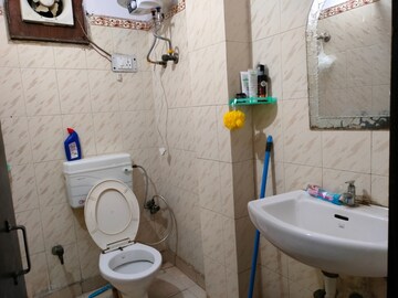 Bathroom in 4 BHK Builder Floor at New Friends Colony – for Rent