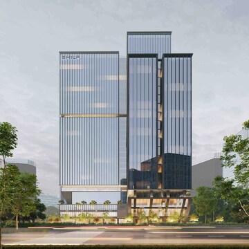  Office Space – Exterior View View at Shilp Centrica, Gift City - for Sale