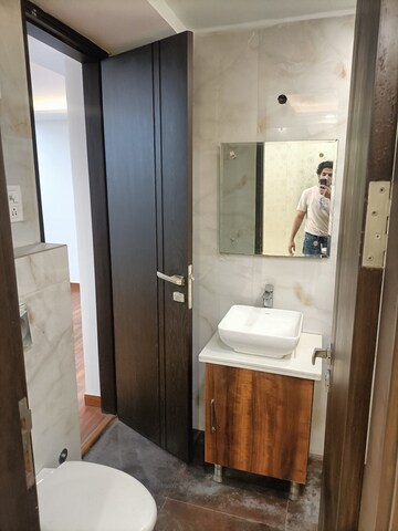 Bathroom in 4 BHK Builder Floor at Paschim Vihar – for Sale