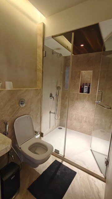 Bathroom in 3 BHK Apartment at Amrita Prive, Chembur – for Rent