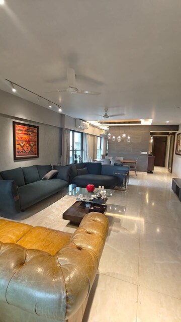 Living Room in 3 BHK Apartment at Amrita Prive, Chembur – for Rent