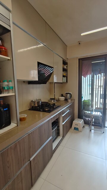 Kitchen in 3 BHK Apartment at Amrita Prive, Chembur – for Rent