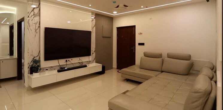 Living Room, asbl-spire 3 Bedroom 2120 Sq.Ft. Apartment In Kokapet Hyderabad 8848279