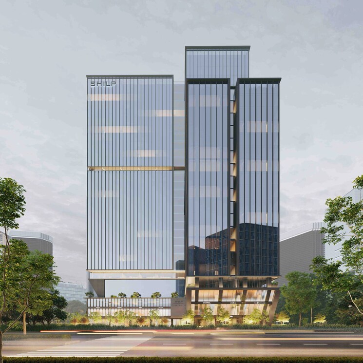 Exterior View, shilp-centrica Commercial Office Space 2797 Sq.Ft. In Gift City Ahmedabad 8848307