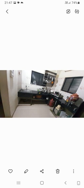 Kitchen in 1 BHK Apartment at Arya Sharda Park, Aundh – for Rent