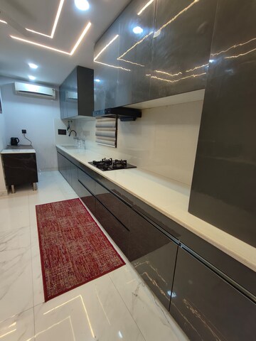 Kitchen in 4 BHK Builder Floor at Kharar Road – for Sale
