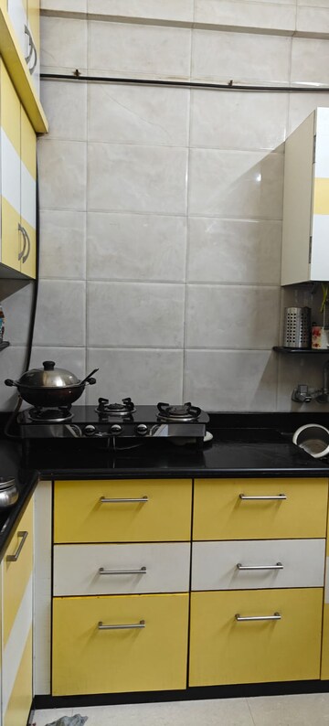 Kitchen in 2 BHK Apartment at Gulmarg Society, Chembur – for Rent