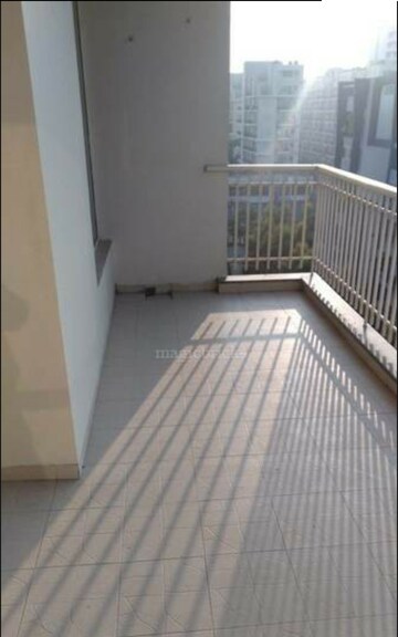 Balcony in 3 BHK Apartment at Aditya Palm Court, Vip Road – for Rent