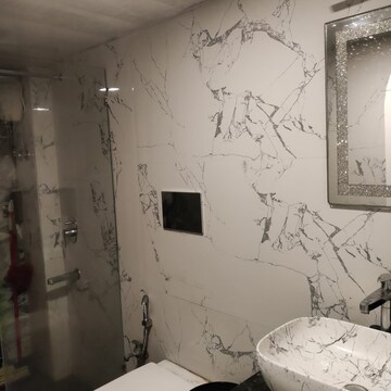Bathroom in 2 BHK Apartment at Collectors Colony – for Rent