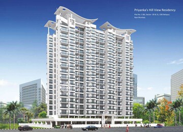 2 BHK Apartment For Rent in Priyankas Hill View Residency, Cbd Belapur Sector 30