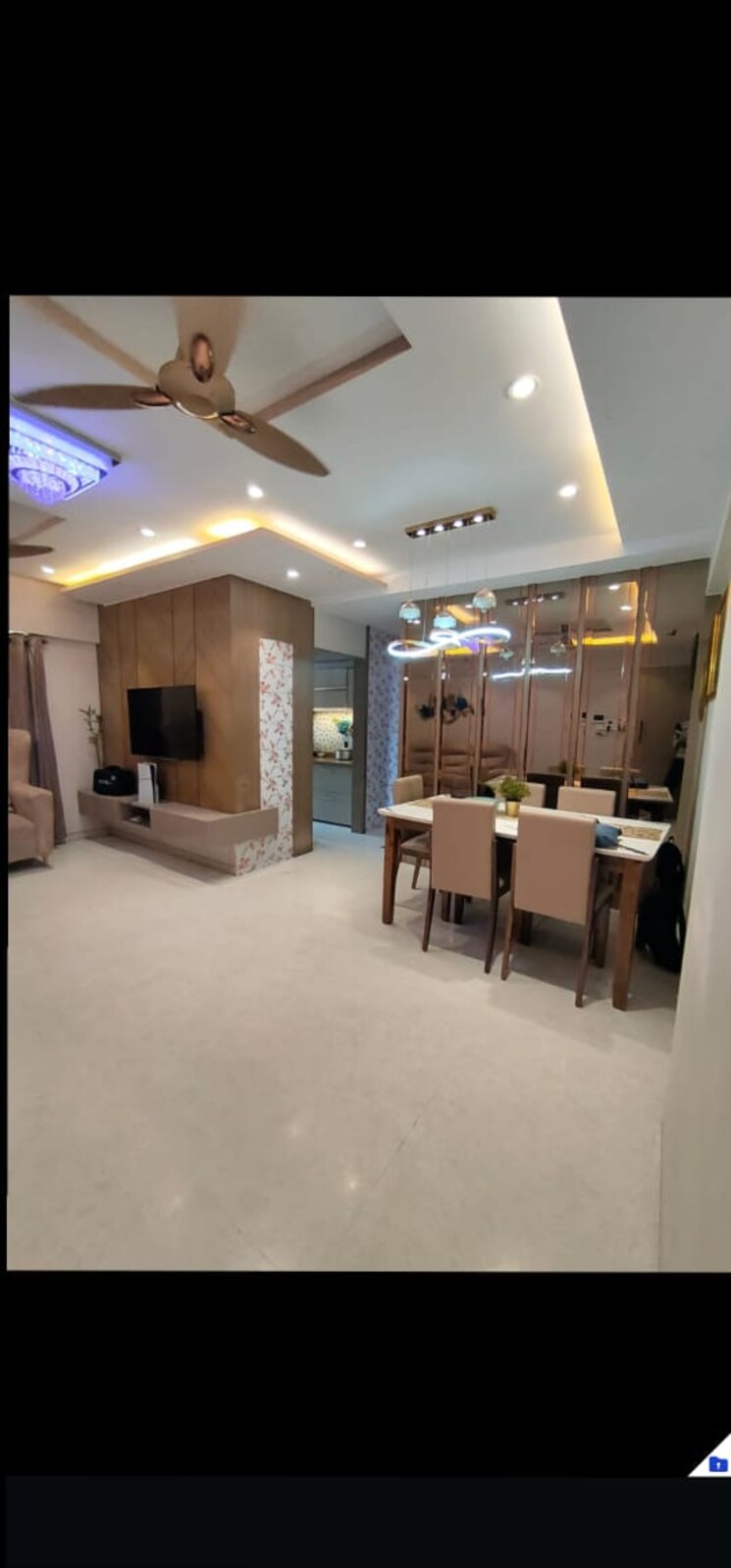 Living Room, raunak-paradise 2 Bedroom 1050 Sq.Ft. Apartment In Kokanipada Thane 8848473