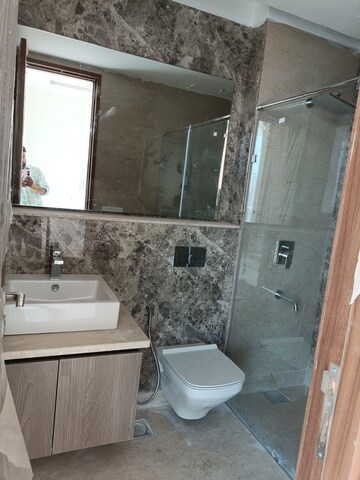 Bathroom in 3 BHK Apartment at Ambience Creacions, Sector 22 – for Rent