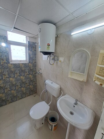 Bathroom in 2 BHK Apartment at Signature The Millennia 2, Sector 37d – for Rent
