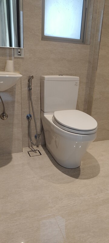 Bathroom in 2 BHK Apartment at One Hiranandani Park Fairway, Ghodbunder Road – for Rent