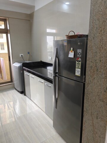 Kitchen in 2.5 BHK Apartment at Sheth Vasant Oasis, Andheri East – for Rent