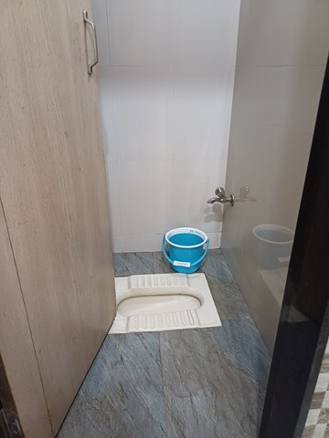 Bathroom in 1 BHK Apartment at Surya Kiran CHS Ghansoli, Ghansoli – for Rent