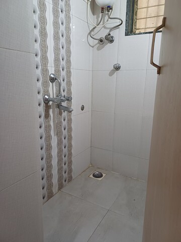 Bathroom in 1 BHK Apartment at Surya Kiran CHS Ghansoli, Ghansoli – for Rent