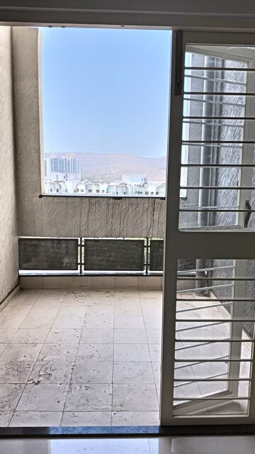 Balcony in 2 BHK Apartment at Nyati Equatorial II, Bavdhan – for Rent