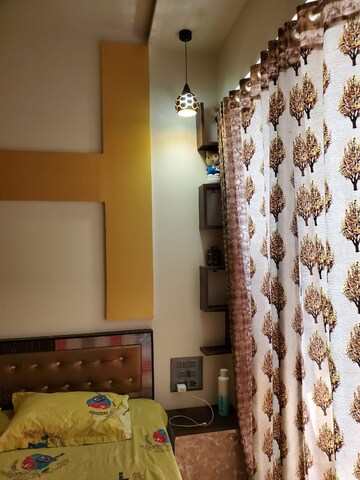 Bedroom in 2 BHK Apartment at Bhairaav Goldcrest Residency, Ghansoli – for Rent