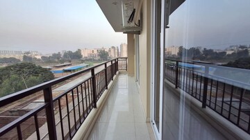 Balcony in 2 BHK Apartment at Maya Green Lotus Saksham, International Airport Road – for Rent
