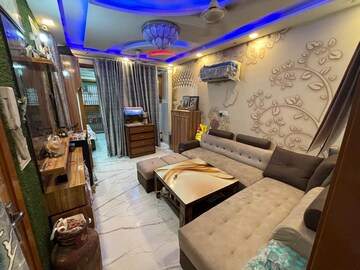 Living Room in 2 BHK Builder Floor at Dwarka Mor – for Rent