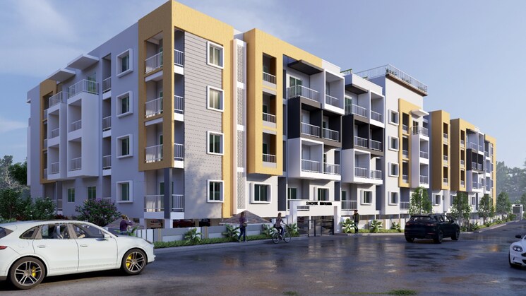 Exterior View, sinovik-nirvana 2 Bedroom 1231 Sq.Ft. Apartment In Gattahalli Bangalore 8848787