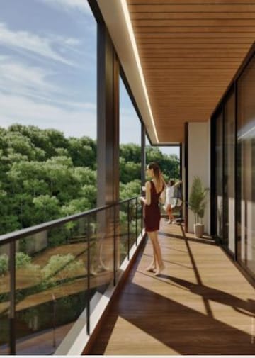Balcony in 3 BHK Apartment at Chandivali – for Sale