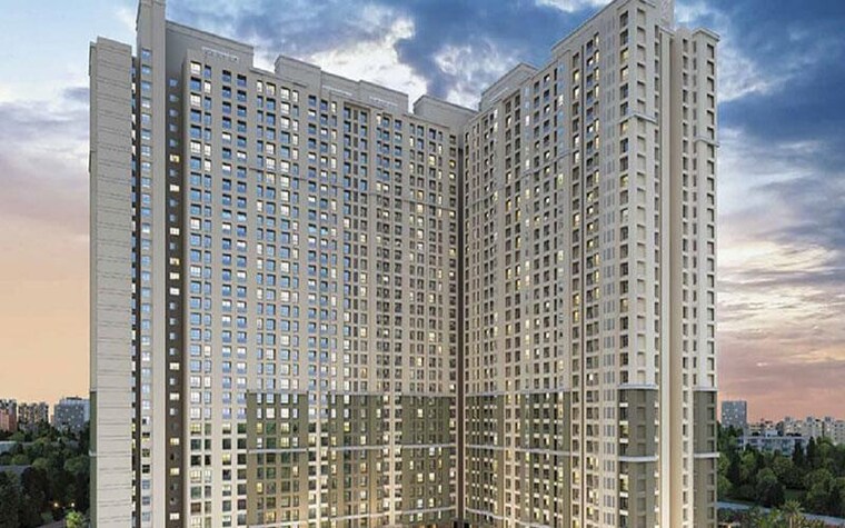 Exterior View, dosti-west-county 3 Bedroom 1116 Sq.Ft. Apartment In Balkum Pada Thane 8849037