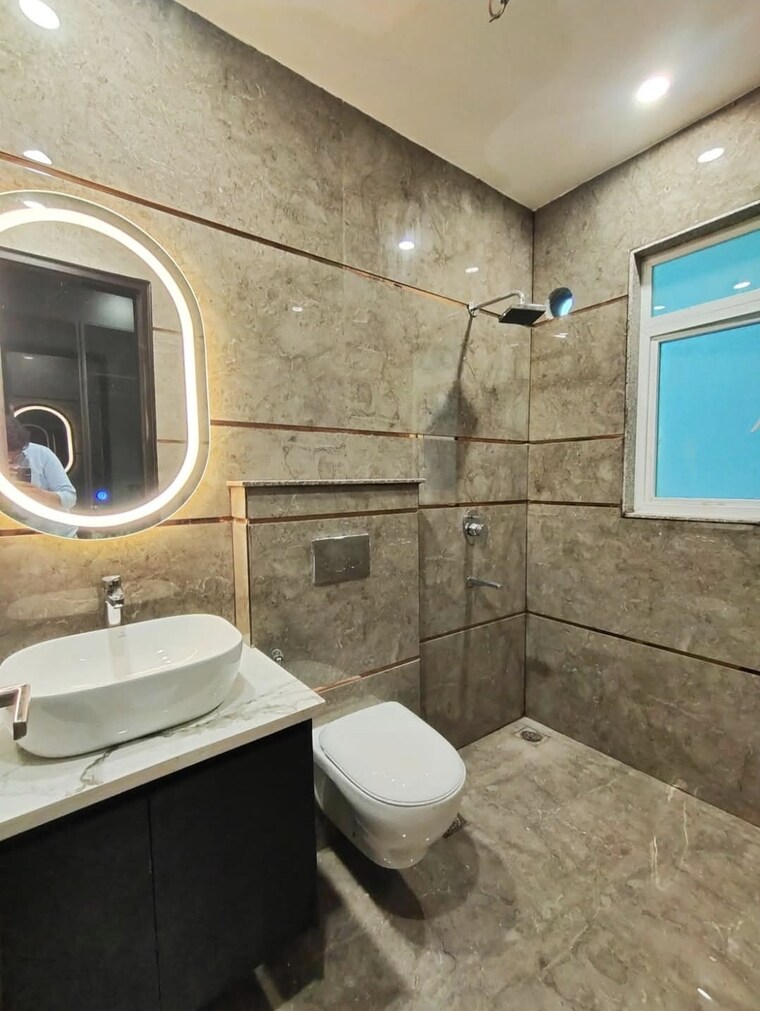 Bathroom, krisumi-waterfall-residences 3 Bedroom 1964 Sq.Ft. Apartment In Sector 36a Gurgaon 8849154