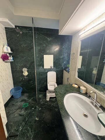 Bathroom in 3 BHK Apartment at Bandra West – for Rent