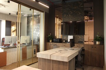Team Area in  Office Space at Galaxy Blue Sapphire Plaza, Sector 4 Greater Noida – for Sale