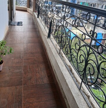Balcony in 3 BHK Apartment at Khar West – for Rent