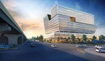  Office Space – Exterior View View at Shivalik Shilp, Sanidhya - for Rent