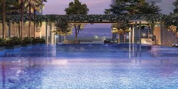 Swimming Pool in 2 BHK Apartment at Kalpataru Immensa, Kolshet Road – for Rent