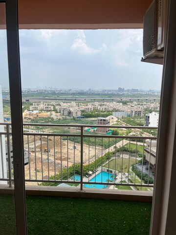 Balcony in 3 BHK Apartment at Shapoorji Pallonji Joyville Gurgaon, Sector 102 – for Rent