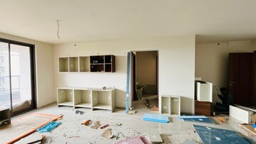 Living Room in 3 BHK Apartment at Myscape Sanctuary, Hafeezpet – for Rent