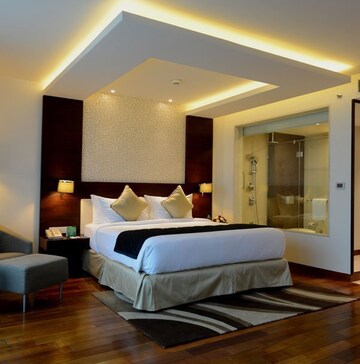 Living Room in 3 BHK Builder Floor at Saket – for Rent