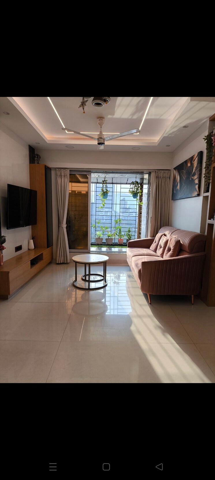 Living Room, ashar-sapphire 2 Bedroom 700 Sq.Ft. Apartment In Kapur Bawdi Thane 8849272