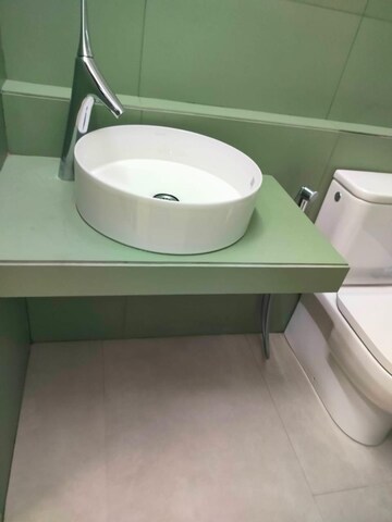 Bathroom in 3 BHK Apartment at Tata Serein, Pokhran Road No Two – for Rent