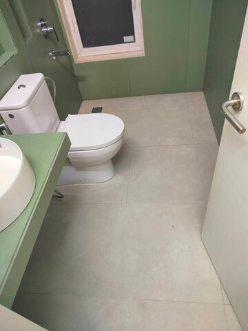Bathroom in 3 BHK Apartment at Tata Serein, Pokhran Road No Two – for Rent