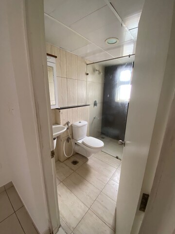 Bathroom in 3 BHK Apartment at Prestige Lakeside Habitat, Varthur – for Rent