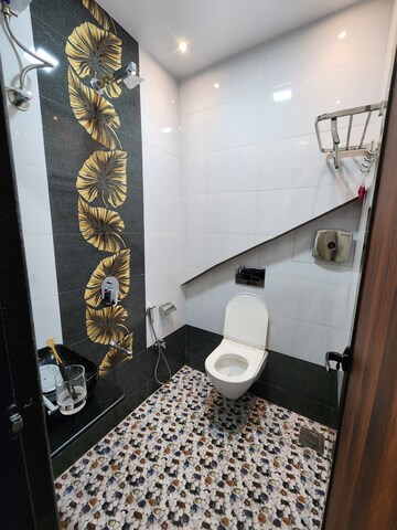 Bathroom in 2 BHK Apartment at Priyankas Hill View Residency, Cbd Belapur Sector 30 – for Rent