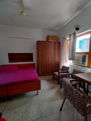 Living Room in 1 BHK Apartment at Boutique Residential Apartments C-253, Defence Colony – for Rent