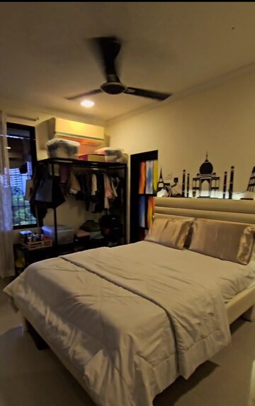 Bedroom in 2.5 BHK Apartment at Miraj Residency, Malad West – for Rent
