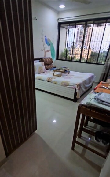 Bedroom in 2.5 BHK Apartment at Miraj Residency, Malad West – for Rent