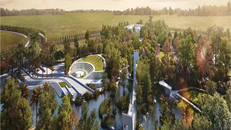 Garden, kalpataru-immensa 2 Bedroom 850 Sq.Ft. Apartment In Kolshet Road Thane 8849384